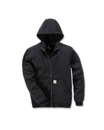 Sweatshirt hoodie full-zip 101759 (zwart)