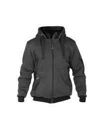 Hoodie 'Pulse' (Grijs / Zwart)