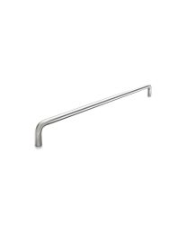 U-Deurgreep met recht gatdeel Ø14 x 300 mm (Inox)