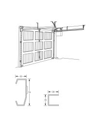 Bundel profielen ROB 715.000 - 200 kg/poort