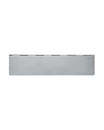 Tochtplaat voor binnen - 329 x 80 mm (Inox AISI 316)