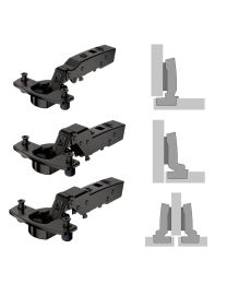 Scharnier 'Sensys 8675' zonder veer - TH58, openingshoek 110° (Obsidiaan zwart)