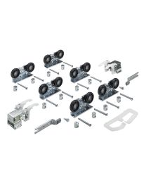 Componenten set 'TopLine 1' voor 3-deurs kast - 75 kg/deur