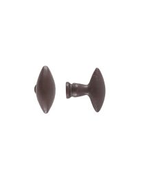 Meubeltop BT254 - Ø60 x 26/56 mm (Roest)