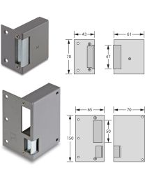 Elektrische deuropener opbouw