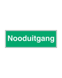 Reddingspictogram 'Nooduitgang'