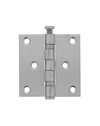 Kogellagerscharnier met R.H. - 76 x 76 mm (Inox)