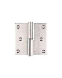 Paumel met R.H. - 80 x 80 mm (Inox)