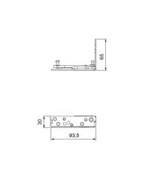 Hoeklager AX 30/13 