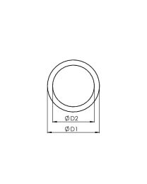 Ronde buis (Aluminium bruut)