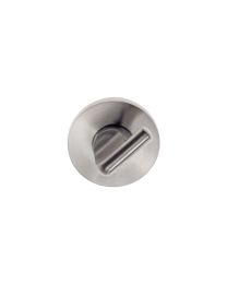 WC garnituur - Ø53 x 6 mm met knop 37 mm (Inox AISI 304)