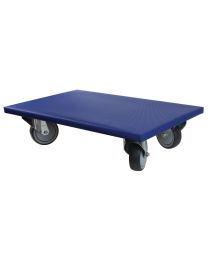 Rolwagen met rubber wielen tot 500 kg - 600 x 350 mm