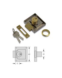 Oplegmeubelslot 'Y83000' met cilinder