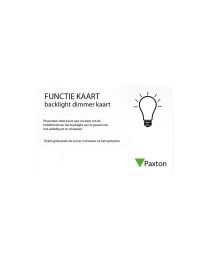 Proximity kaartlezer functie kaart – Led dimmen