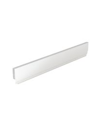 Stalen achterwand ArciTech - 126 mm (Wit)