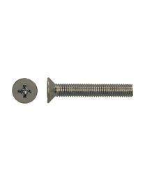 Metaalschroef DIN965 VK - M6 x 10 mm (Inox A2)