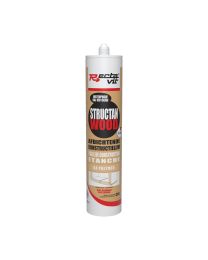 Hout en constructielijm 'Structan Wood' - D4 - 290 ml (RAL 1001 Beige)