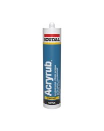 Acrylaatkit 'Acryrub' - 310 ml (Wit)