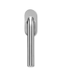 Raamkruk DK 1743 - Ø16 mm - 65 x 30 mm - L-model (Inox)