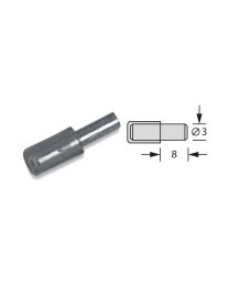 Legplankdrager voor glas - Ø3 mm