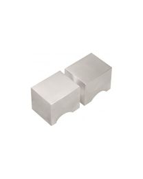 Glasdeurknop Cubo LSQ51G (Zwart)