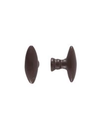 Meubelknop 'BT294' - Ø35 x 14/26 mm (Roest)