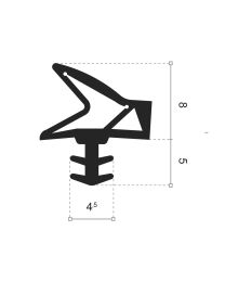 Brandvertragende binnendeurdichting 'S 6577 [BS]'