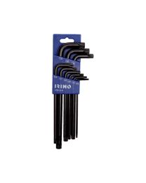 Set haakse Torx inbussleutels - TX10-TX50 (9-delig)