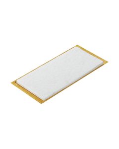 Zelfklevend beschermvilt - 100 x 50 x 3 mm (Wit)