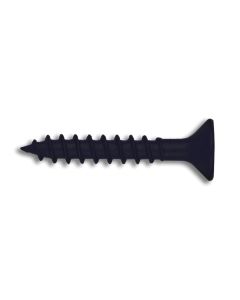 Gelakte houtschroef - Ø4,0 x 25 mm (RAL 9005 Gitzwart)