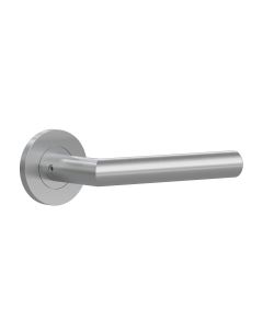 L-klink 90° met ronde klinkrozas - 19 mm (Inox klasse 4)