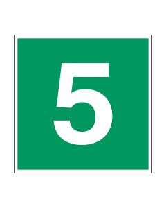 Pictogram 'niveau-aanduiding' nummer 5