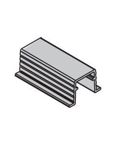 Aluminium bovenrail