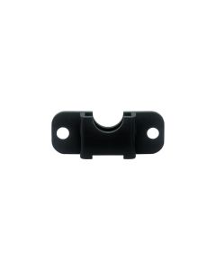 Kunststof stanggeleider 1386 - 3 x 16 mm (Zwart)