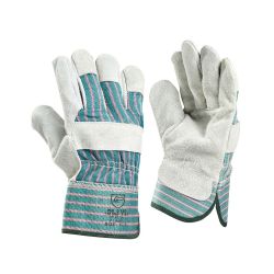 Handschoen 'Worker' - M10 (Wit / Groen)