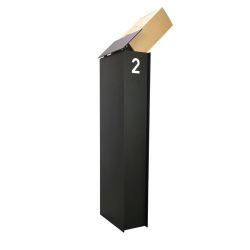 Pakketbrievenbus ‘Fenix Top Medium’ (RAL 9005 Gitzwart)