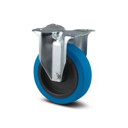 Bokwiel 'Alpha' - Ø100 mm - 160 kg (Blauw)